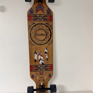 Rimable Dream Catcher 41” Bamboo Drop-Through Longboard Cruiser
